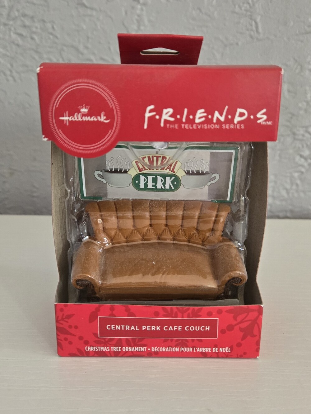Hallmark FRIENDS Central Perk Couch Christmas Tree Ornament